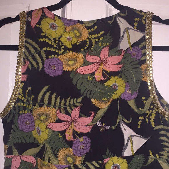 Adorable patterned shift dress 💗🧡🖤 - Picture 3 of 3